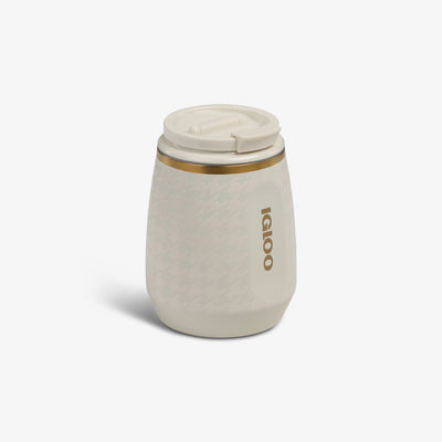 Angle View | 10 Oz Wine Tumbler::Luxe Linen::
