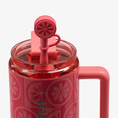 Straw View | 32 Oz Flip ‘n’ Sip Travel Mug::Grapefruit::