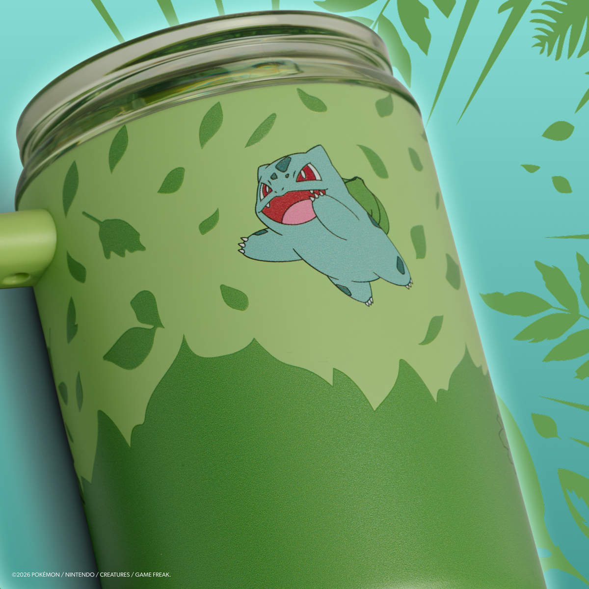 Pokémon 32 Oz Travel Mug- Bulbasuar