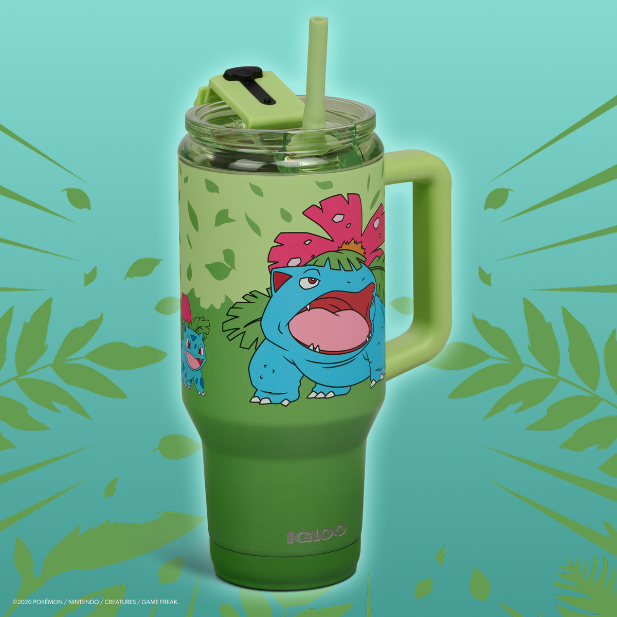 Pokémon 32 Oz Travel Mug-Bulbasuar