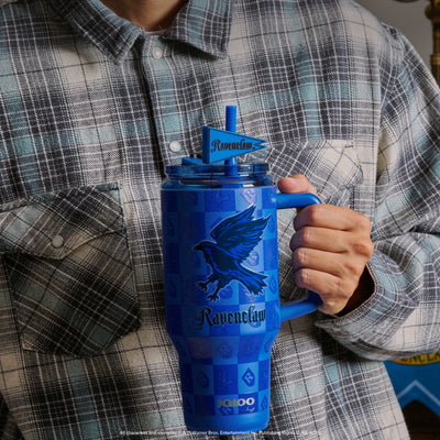 Lifestyle View | HARRY POTTER HOGWARTS™ House 32 Oz Travel Mug::Ravenclaw::