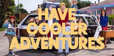 Banner Image | Igloo ICF | Image of a family in their station wagon with their Igloo Cooler