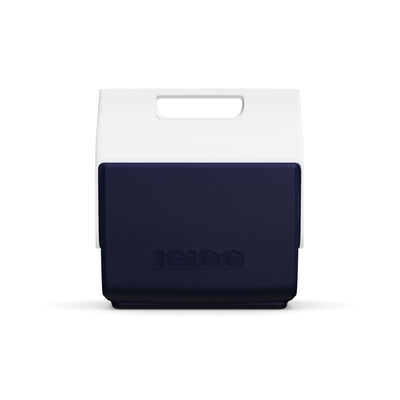 Front View | Retro Little Playmate 7 Qt Cooler::Agean Sea - Custom::