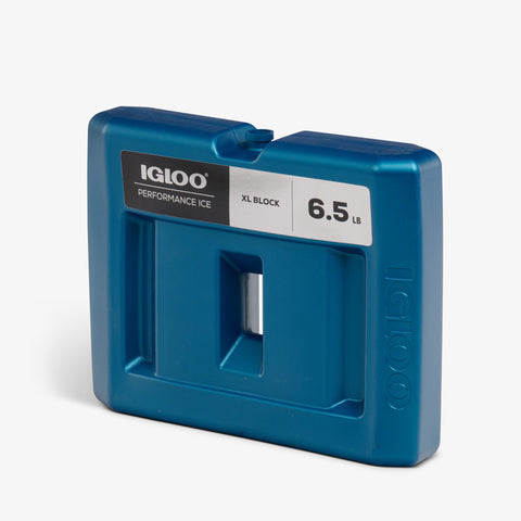 Angle View | Performance Ice XL Block::::Non-toxic gel