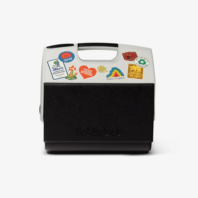 Front View | Parks Project Stickers ECOCOOL Playmate Elite 16 Qt Cooler::::Recycled body, lid & liner