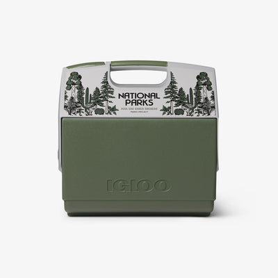Front View | Parks Project National Parks ECOCOOL Playmate Elite 16 Qt Cooler::::Recycled body, lid & liner