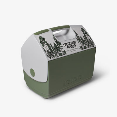 Front View | Parks Project National Parks ECOCOOL Playmate Elite 16 Qt Cooler::::Push-button lid