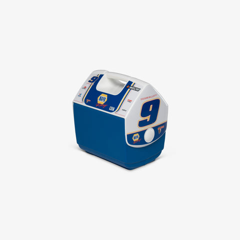 Angle View | NASCAR Chase Elliott Playmate Pal 7 Qt Cooler::::Iconic tent-top design