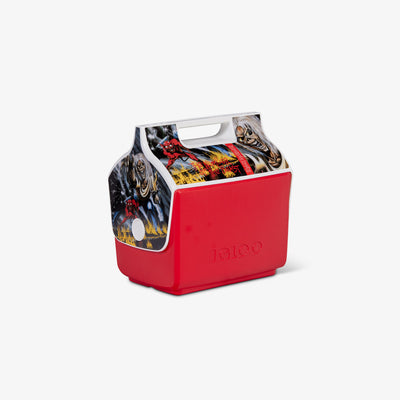Angle View | Iron Maiden The Number of the Beast Little Playmate 7 Qt Cooler