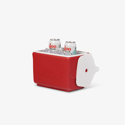Open View | Little Playmate 7 Qt Cooler::Red::THERMECOOL™ Insulation