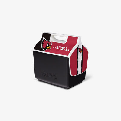 Angle View | Arizona Cardinals Little Playmate 7 Qt Cooler::::Trademarked tent-top design