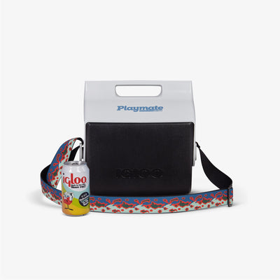 Size View | Teva x Igloo ECOCOOL Little Playmate 7 Qt Cooler With Strap::::Holds up to 9 cans