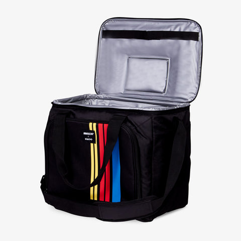 Angle View | NASCAR® Core Collapse & Cool 36::::Adjustable, padded shoulder strap