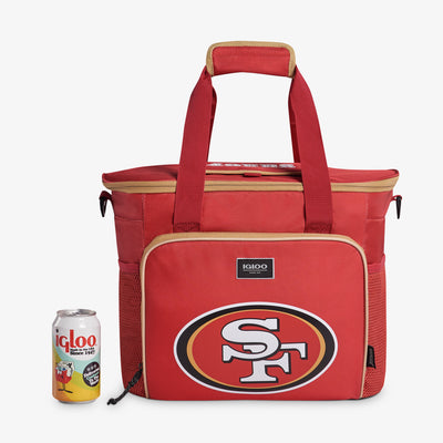 Size View | San Francisco 49ers Tailgate Tote::::Holds up to 28 cans