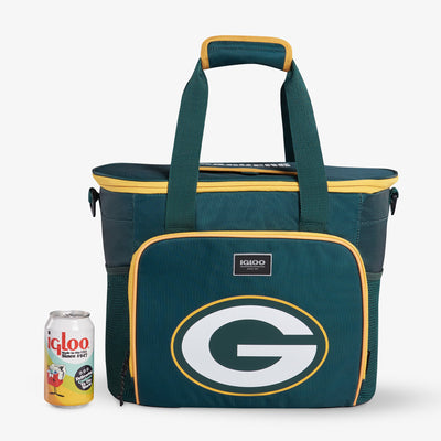 Size View | Green Bay Packers Tailgate Tote::::Holds up to 28 cans