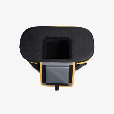 Lid Hatch View | Pittsburgh Steelers Tailgate Tote::::Quick-access hatch