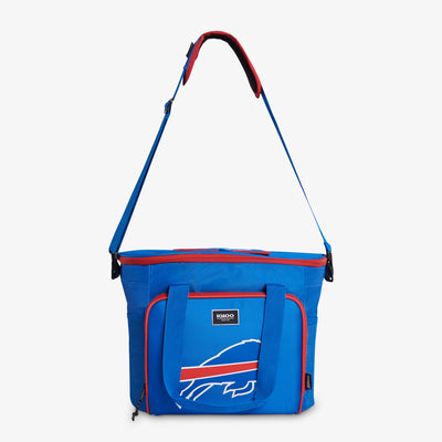 Strap View | Buffalo Bills Tailgate Tote::::Adjustable, padded shoulder strap