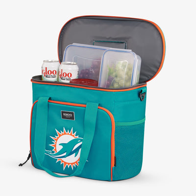 Open View | Miami Dolphins Tailgate Tote::::MaxCold® insulation