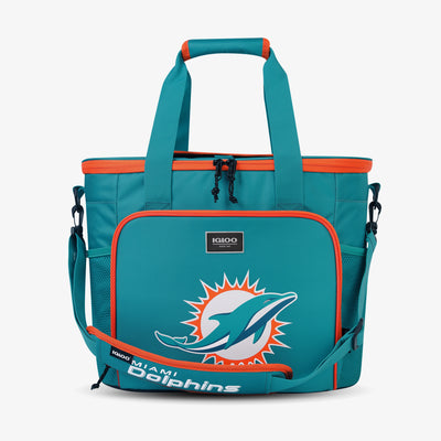 Front View | Miami Dolphins Tailgate Tote::::