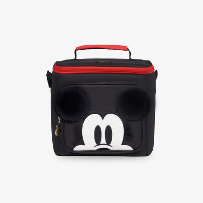 Front View | Disney Mickey Mouse Square Lunch Cooler Bag::::Spacious main compartment