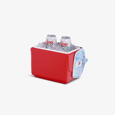 Open View | Willie Nelson Little Playmate 7 Qt Cooler::Red::THERMECOOL™ insulation