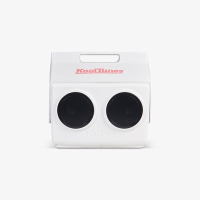 Front View | KoolTunes™::White::Built-in Bluetooth 5W speakers