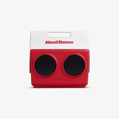 Front View | KoolTunes™::Red::Built-in Bluetooth 5W speakers