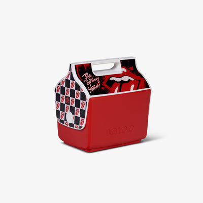 Angle View | The Rolling Stones Tongue Logo Little Playmate 7 Qt Cooler