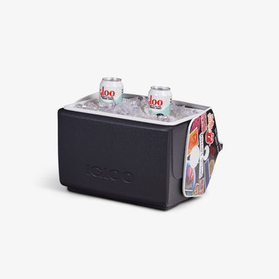 Open View | The Rolling Stones Tongue Logo Evolution Playmate Classic 14 Qt Cooler::::THERMECOOL™ insulation