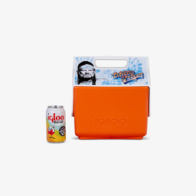 Size View | Willie Nelson Little Playmate 7 Qt Cooler::Orange::Holds up to 9 cans