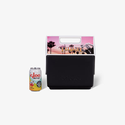 Size View | Tupac Shakur Little Playmate 7 Qt Cooler::::Holds up to 9 cans