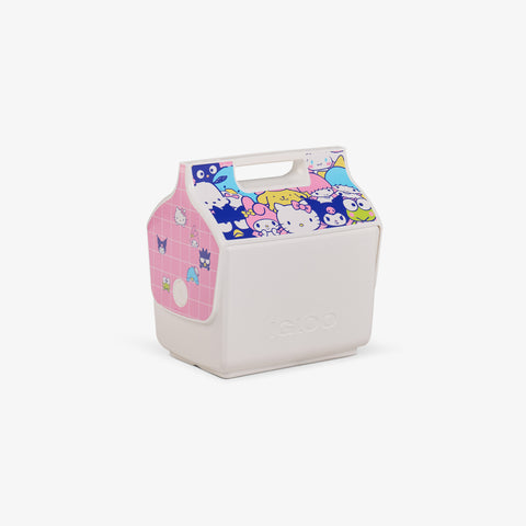 Angle View | Hello Kitty® and Friends BFF Little Playmate 7 Qt Cooler::::Trademarked tent-top design