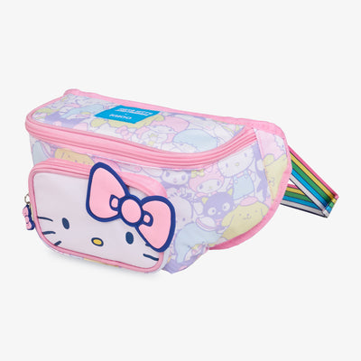 Sanrio Characters Double Compartment Pencil Case Hello Kitty