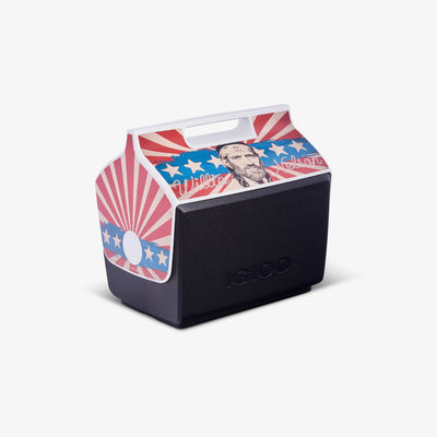 Angle View | Willie Nelson Americana Playmate Classic 14 Qt Cooler::::Trademarked tent-top design