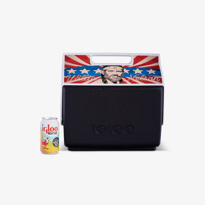 Size View | Willie Nelson Americana Playmate Classic 14 Qt Cooler::::Holds up to 26 cans
