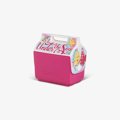 Angle View | Disney Princess Ariel Little Playmate 7 Qt Cooler::::Trademarked tent-top design