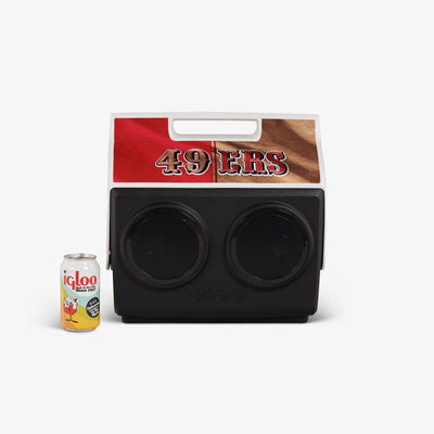 Size View | San Francisco 49ers KoolTunes™::::Holds up to 26 cans