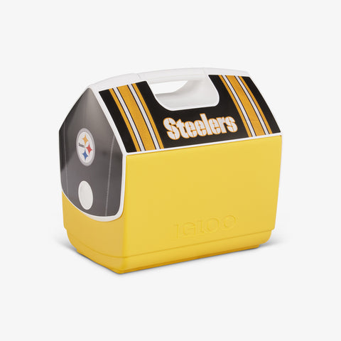 Angle View | Pittsburgh Steelers Jersey Playmate Elite 16 Qt Cooler::::Iconic tent-top design