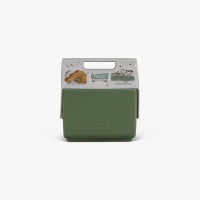 Front View | Parks Project Leave It Better ECOCOOL® Little Playmate 7 Qt Cooler::::Made with recycled plastic