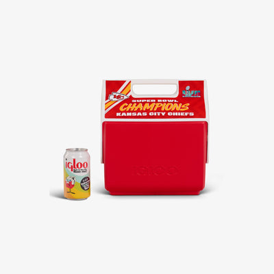 Size View | Super Bowl LVII Champions Kansas City Chiefs Little Playmate 7 Qt Cooler::::Holds up to 9 cans