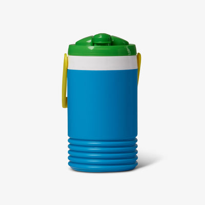 Front View | Retro Half Gallon Jug::Fiesta Blue::