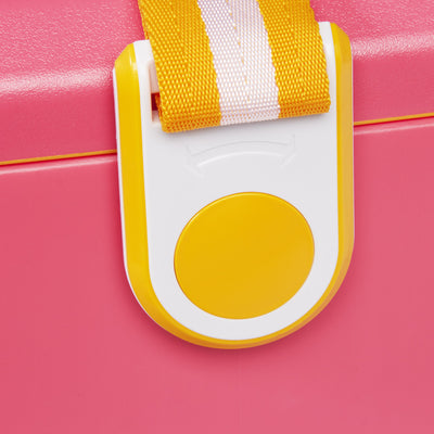 Detail View | Tag Along Too Cooler::Grapefruit/Orange::Leakproof, lockable lid