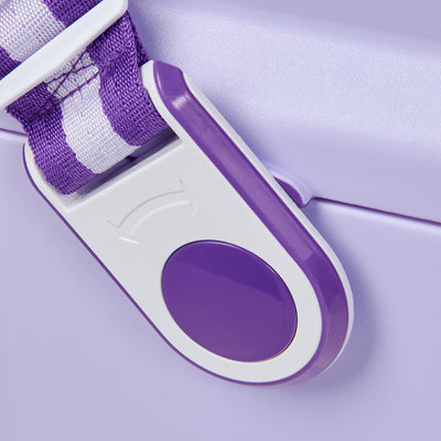 Lid Lock View | Tag Along Too Cooler::Lavender::Leakproof, lockable lid