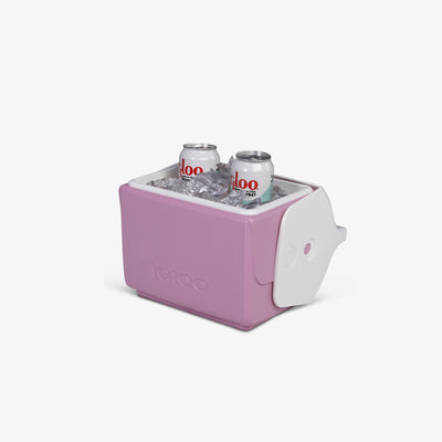 Open View | Little Playmate 7 Qt Cooler::Tea Rose::THERMECOOL™ Insulation