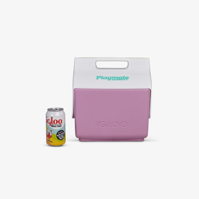 Size View | Little Playmate 7 Qt Cooler::Tea Rose::Holds up to 9 cans