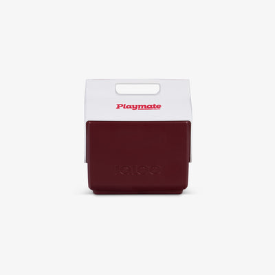 Front View | Little Playmate 7 Qt Cooler::Maroon/Bold Magenta::