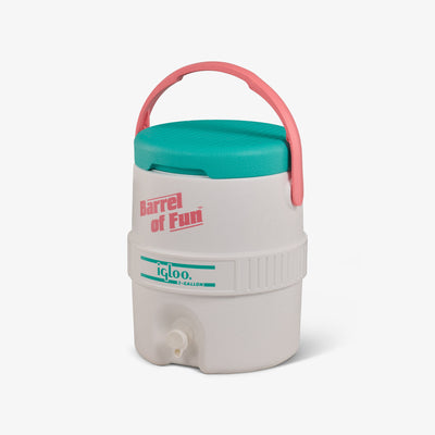 Handle View | Barrel of Fun 2 Gallon Jug::White