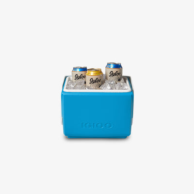 Ice View | Little Playmate 7 Qt Cooler::Fiesta Blue::THERMECOOL™ Insulation