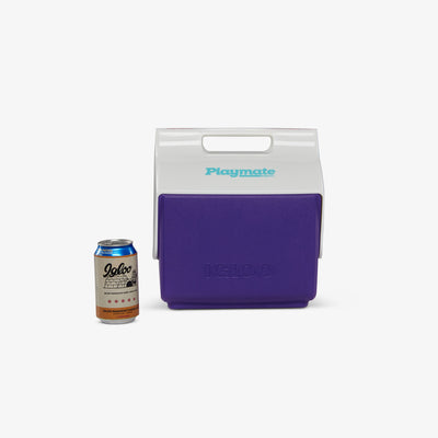 Size View | Little Playmate 7 Qt Cooler::Purple::Made in the USA