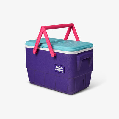 Angle View | Retro Limited Edition Picnic Basket 25 Qt Cooler